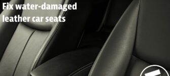 How to Fix Water-Damaged Leather Car Seats