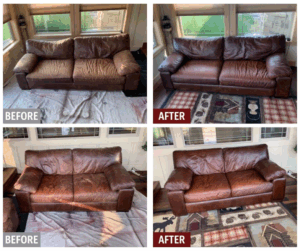 leather furniture repair restoration redye fibrenew