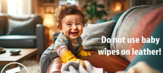 Do Not Use Baby Wipes on Leather