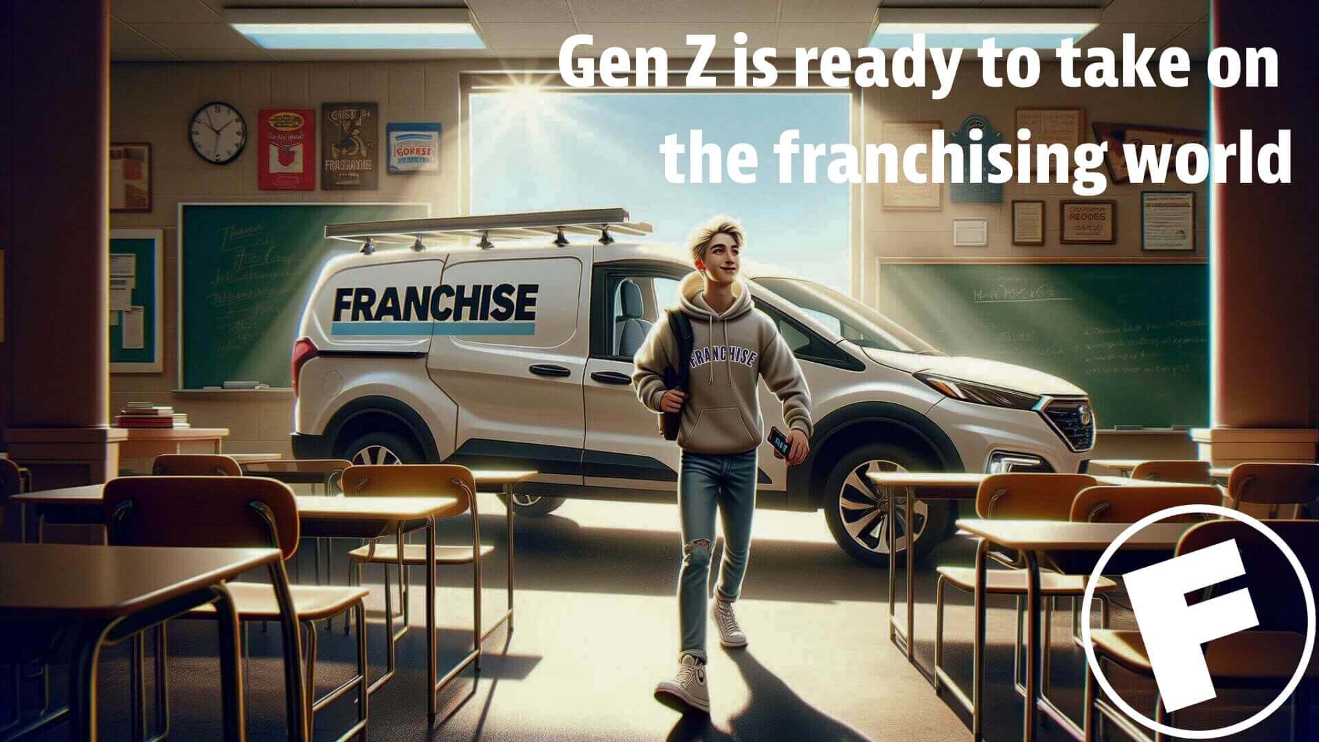 a high schooler frershly graduated and ready to open his own franchise
