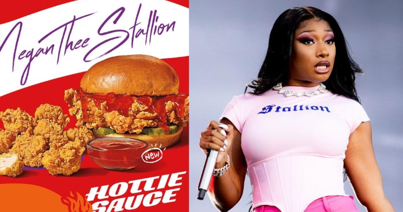 meghan thee stallion's signature popeyes hottie sauce