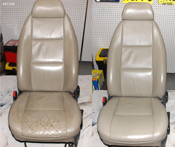 Cracked leather repair