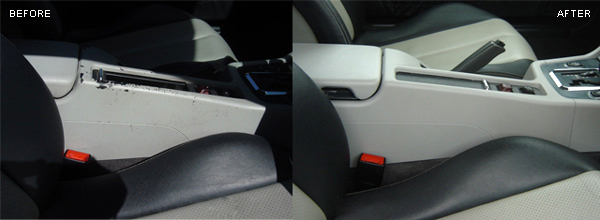 Automotive console repairs