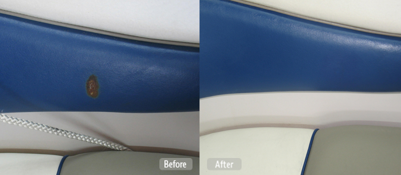 Boat Seat Panel Repair